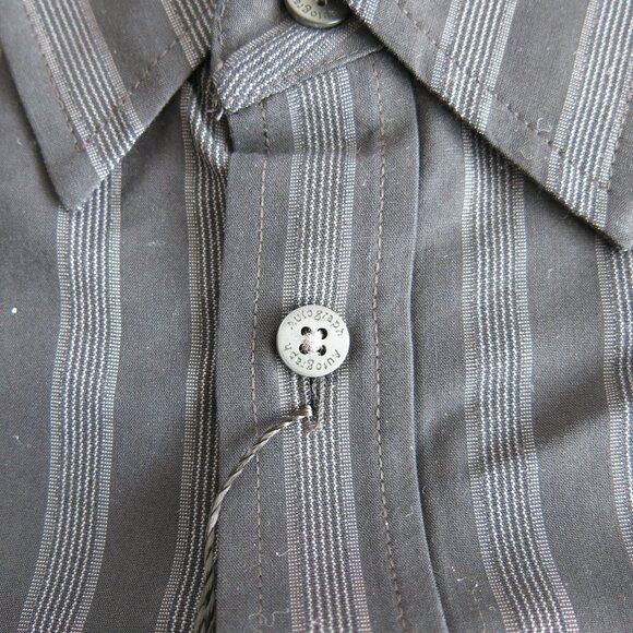 Marks & Spencer Autograph 100% Cotton Button Down Long Sleeve Shirt - Size Large - Picture 5 of 8